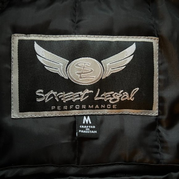 Street legal performance leather jacket hotsell